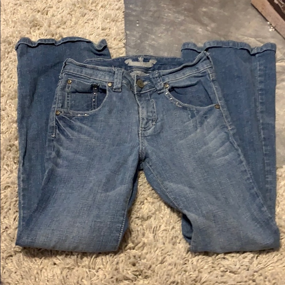 Indigo Royalty littlegirls size 12 jeans
